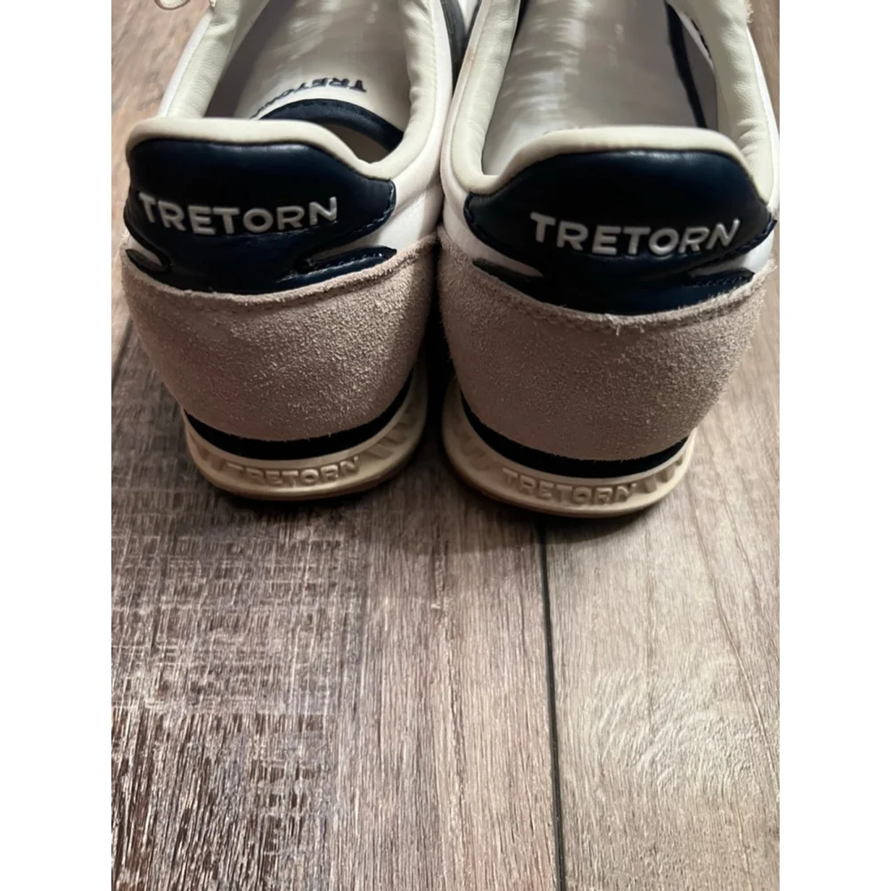 Women's Tretorn Kristine Sneakers Size 7 White Navy - Picture 10 of 14